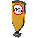 Retroreflective Reboundable Self-Righting Bollard