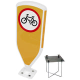 Retroreflective Reboundable Self-Righting Bollard