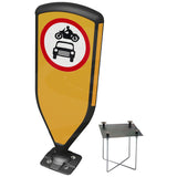 Retroreflective Reboundable Self-Righting Bollard