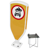 Retroreflective Reboundable Self-Righting Bollard