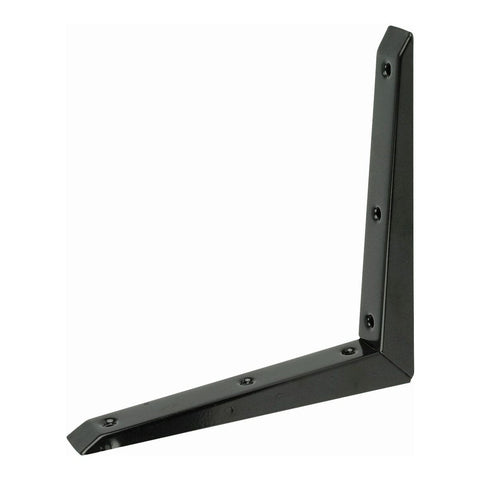 Black Mitred Shelf Brackets