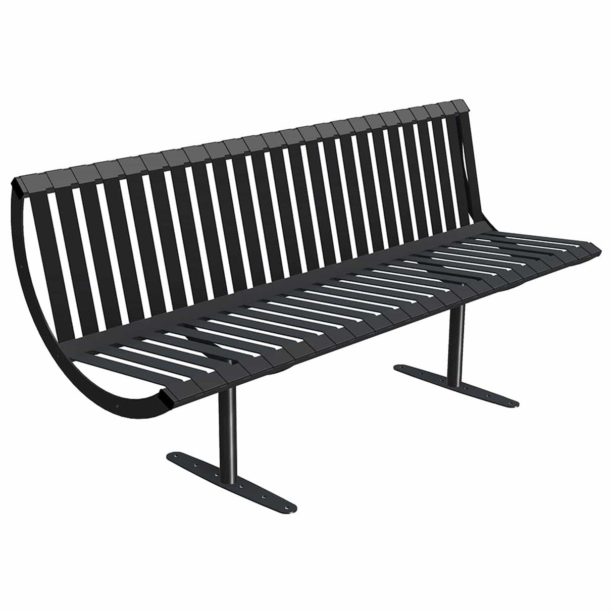 rockingham-bench-seat-table-backrest-bench-autopa-steel-metal-garden-outdoor-seating-commercial-industrial-park-durable-powder-coated-heavy-duty-weather-resistant-bolt-down-fixed-ragged