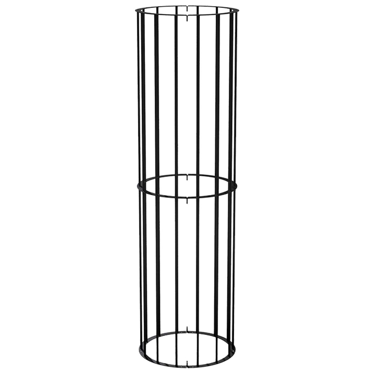 cylindrical galvanised steel tree guard