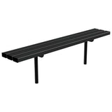 triton-perch-backless-bench-seat-picnic-table-autopa-steel-metal-garden-outdoor-seating-commercial-industrial-park-schools-powder-coated-heavy-duty-weather-resistant-bolt-down-fixed-shopping-centres-flanged