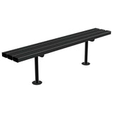 triton-perch-backless-bench-seat-picnic-table-autopa-steel-metal-garden-outdoor-seating-commercial-industrial-park-schools-powder-coated-heavy-duty-weather-resistant-bolt-down-fixed-shopping-centres-flanged