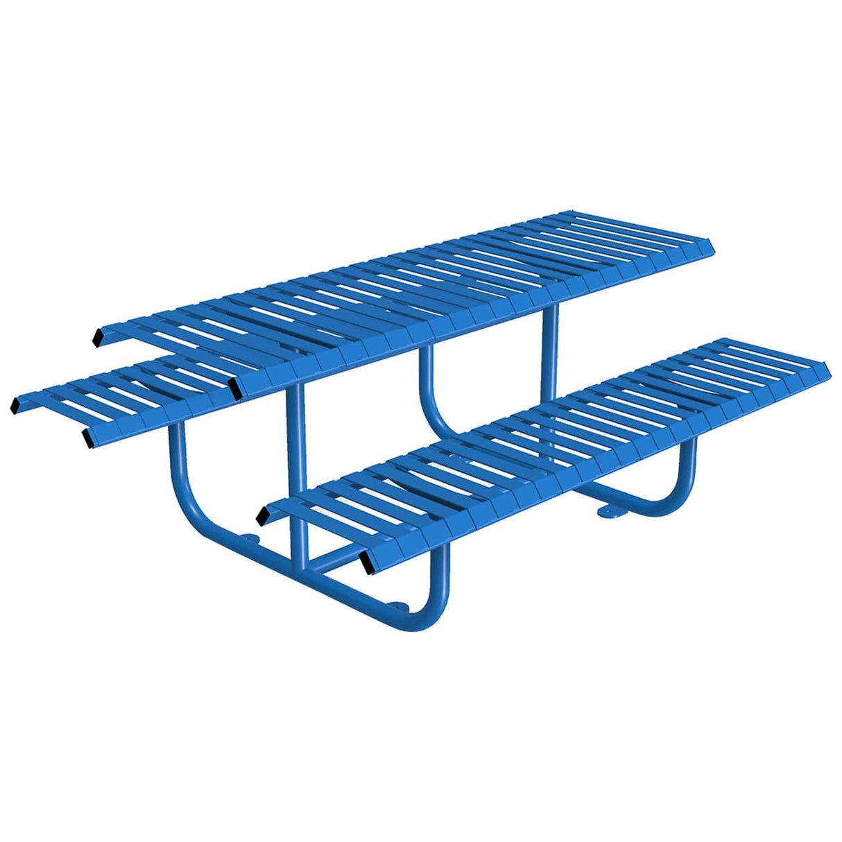rockingham-picnic-table-bench-seat-autopa-steel-metal-garden-outdoor-seating-commercial-industrial-park-durable-powder-coated-heavy-duty-weather-resistant-bolt-down-fixed