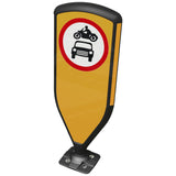 Retroreflective Reboundable Self-Righting Bollard