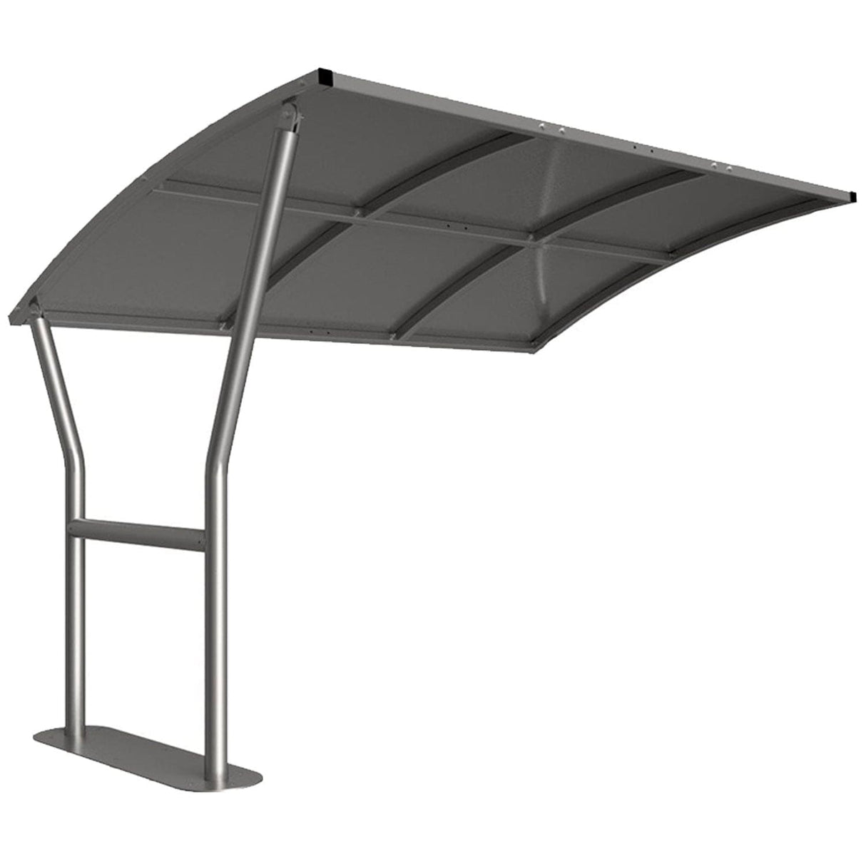 caxton-bike-shelter-clear-roof-outdoor-bicycle-cycle-secure-storage-metal-steel-commercial-weatherproof-durable-enclosure-schools-university-college-canopy-flanged-ragged-base-plates-bolt-down