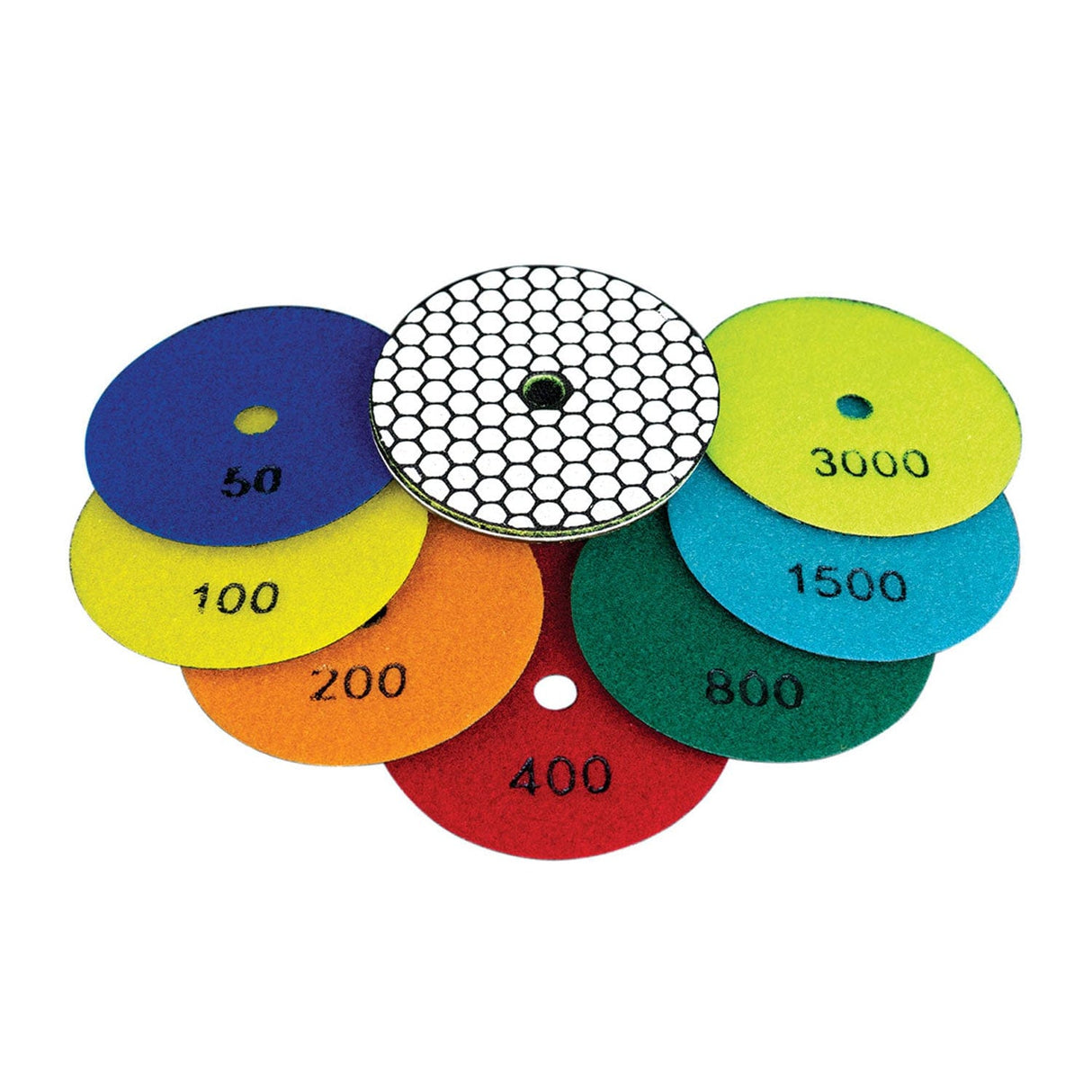 Mexco Ceramica Diamond Dry Polishing Disc Kit
