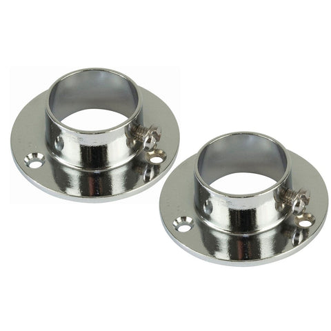 Chrome Deluxe Wall Socket