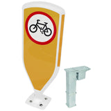 Retroreflective Reboundable Self-Righting Bollard