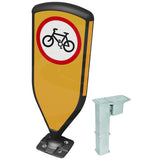 Retroreflective Reboundable Self-Righting Bollard