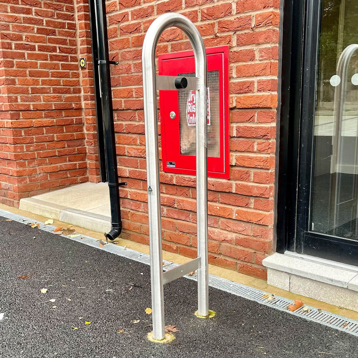 door-guard-stopper-350mm-protector-heavy-duty-large-bumper-ragged-galvanised-stainless-steel-rubber-stop-safety-barrier-flanged-indoor-outdoor-commercial-schools-universities-warehouses-factories-infill-panel