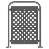door-guard-stopper-800mm-protector-heavy-duty-large-bumper-ragged-galvanised-stainless-steel-rubber-stop-safety-barrier-flanged-indoor-outdoor-commercial-schools-universities-warehouses-factories