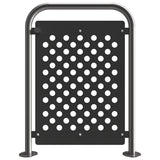 door-guard-stopper-800mm-protector-heavy-duty-large-bumper-ragged-galvanised-stainless-steel-rubber-stop-safety-barrier-flanged-indoor-outdoor-commercial-schools-universities-warehouses-factories