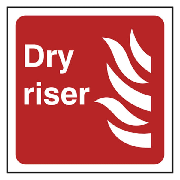 Fire Safety Signs Dry Riser Street Solutions UK