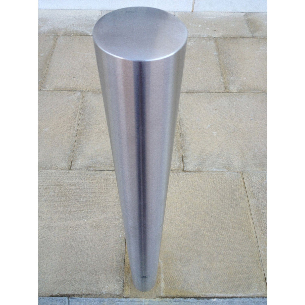 Fixed Plain Round Stainless Steel Bollard