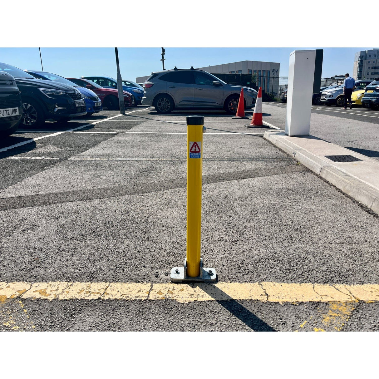 Folding Parking Post