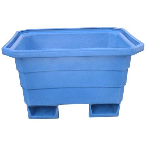 Blue Fork Lift Mortar Tub