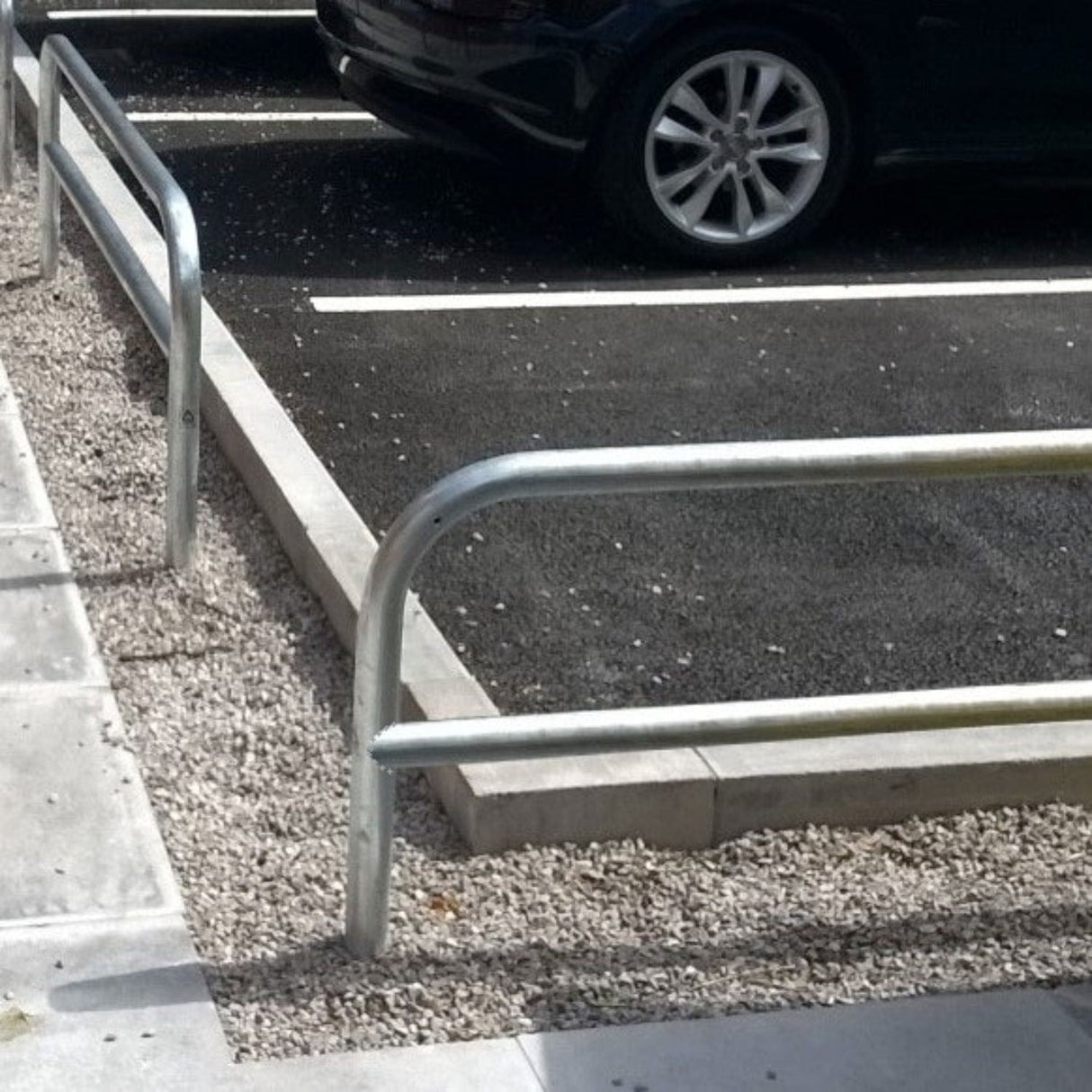 Galvanised Steel Hoop Perimeter Barrier