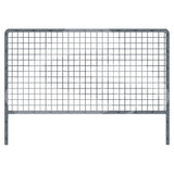 Galvanised Steel Mesh Fencing for 2 Metre CityWall 25mph Crash Tested Water Filled Barrier