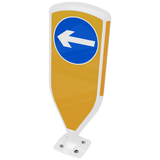 Retroreflective Reboundable Self-Righting Bollard