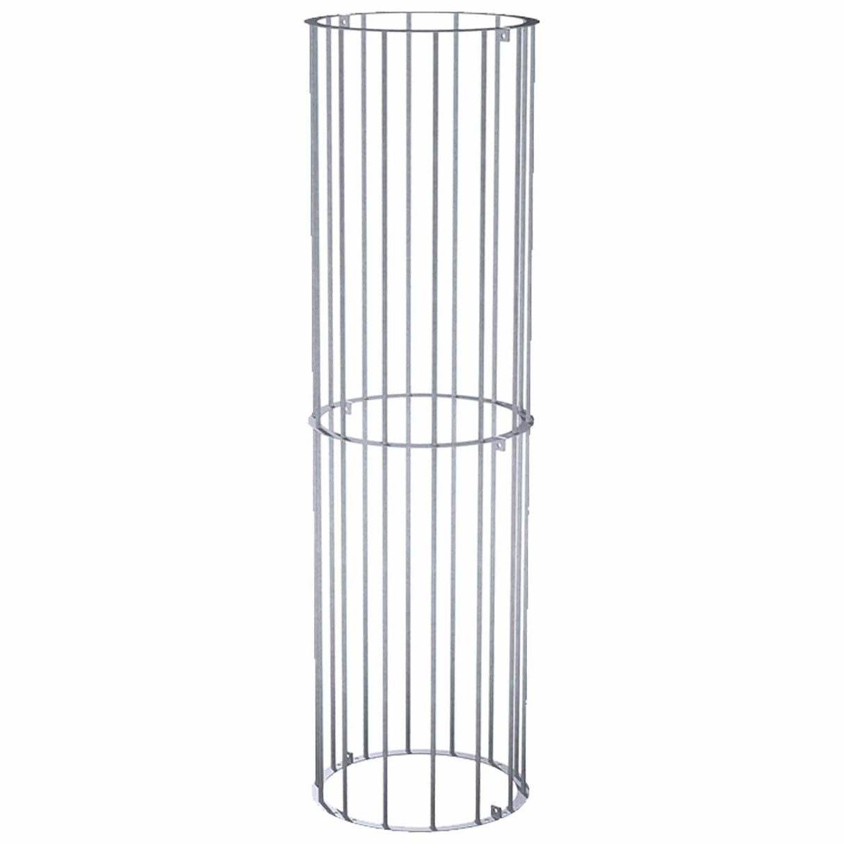 Round galvanised steel tree guard