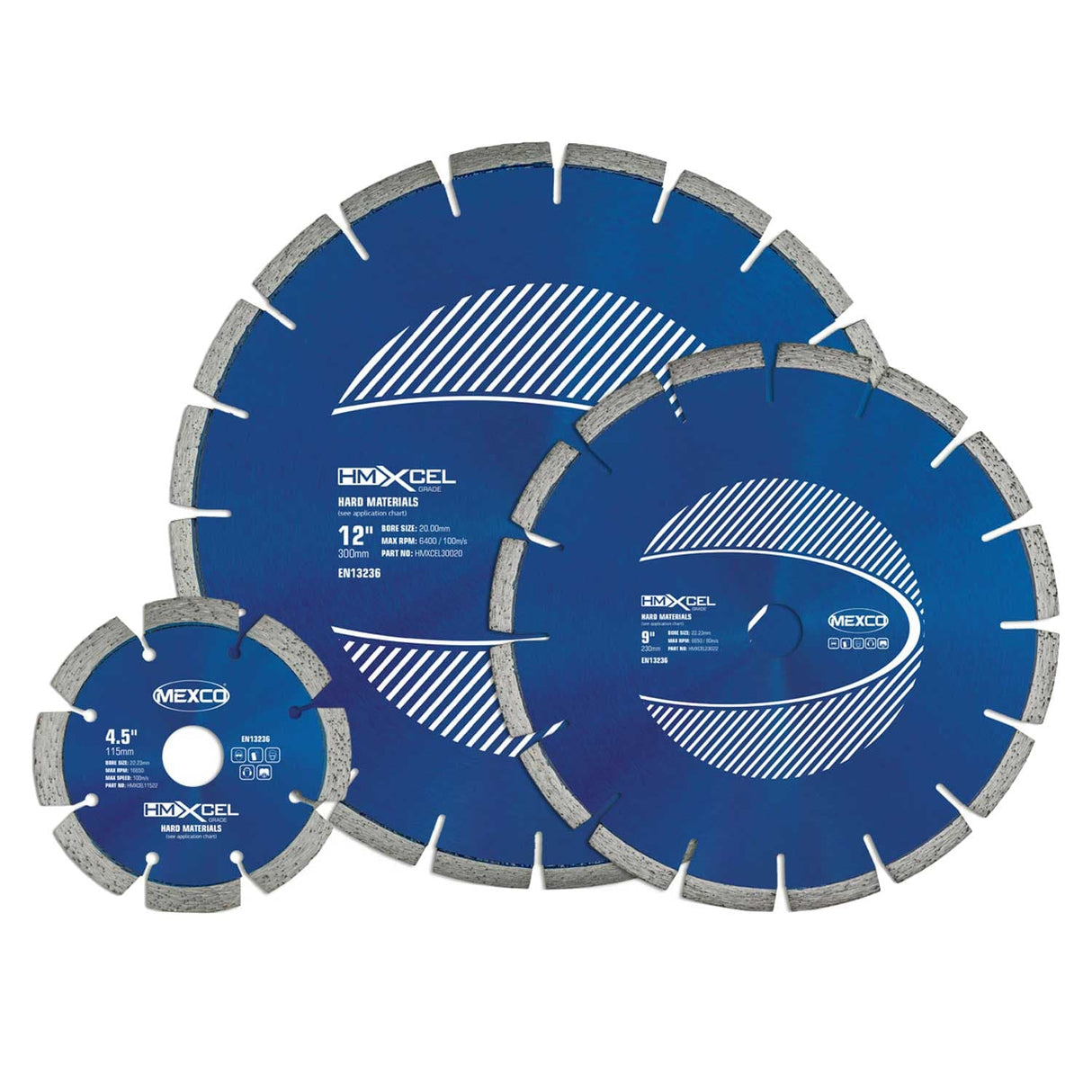 Mexco HMXCEL Hard Materials Diamond Blade