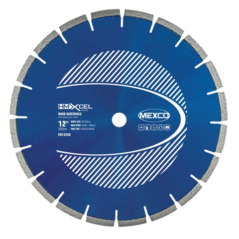 Mexco HMXCEL Hard Materials Diamond Blade