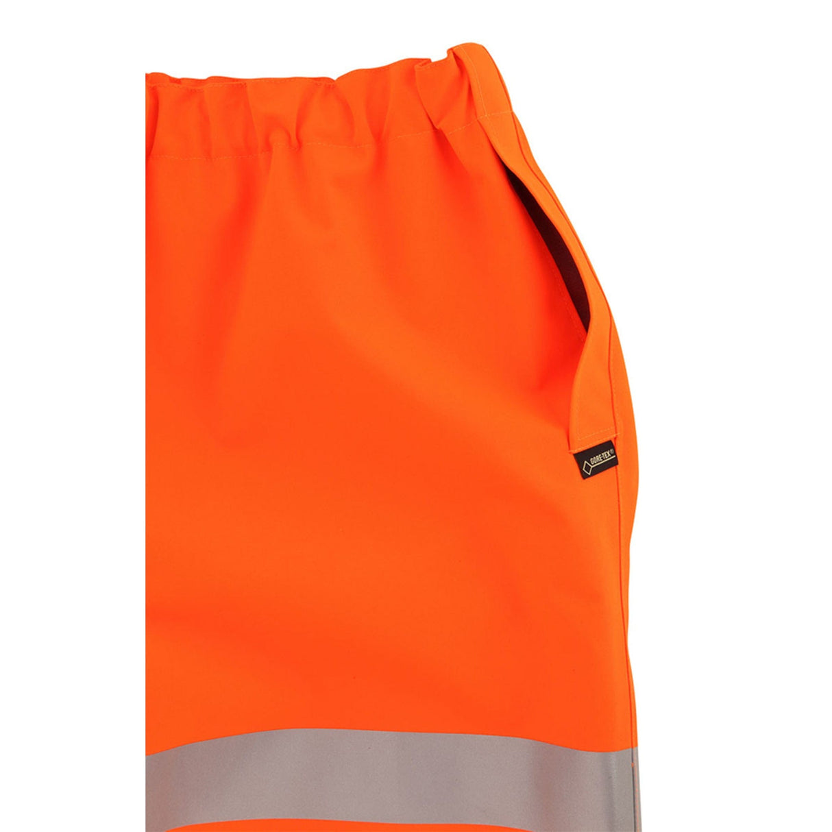 Waterproof Hi-vis Overtrousers - Orange with breathable GORE-TEX fabric