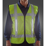 Led Light Up Basic Vest with Pockets