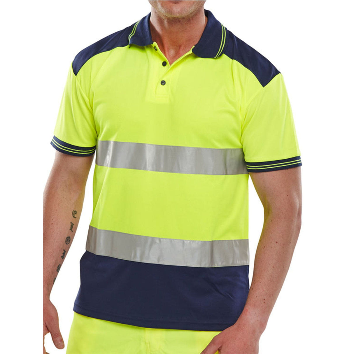 Two-tone Polo Shirt Saturn