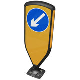 Retroreflective Reboundable Self-Righting Bollard