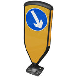 Retroreflective Reboundable Self-Righting Bollard