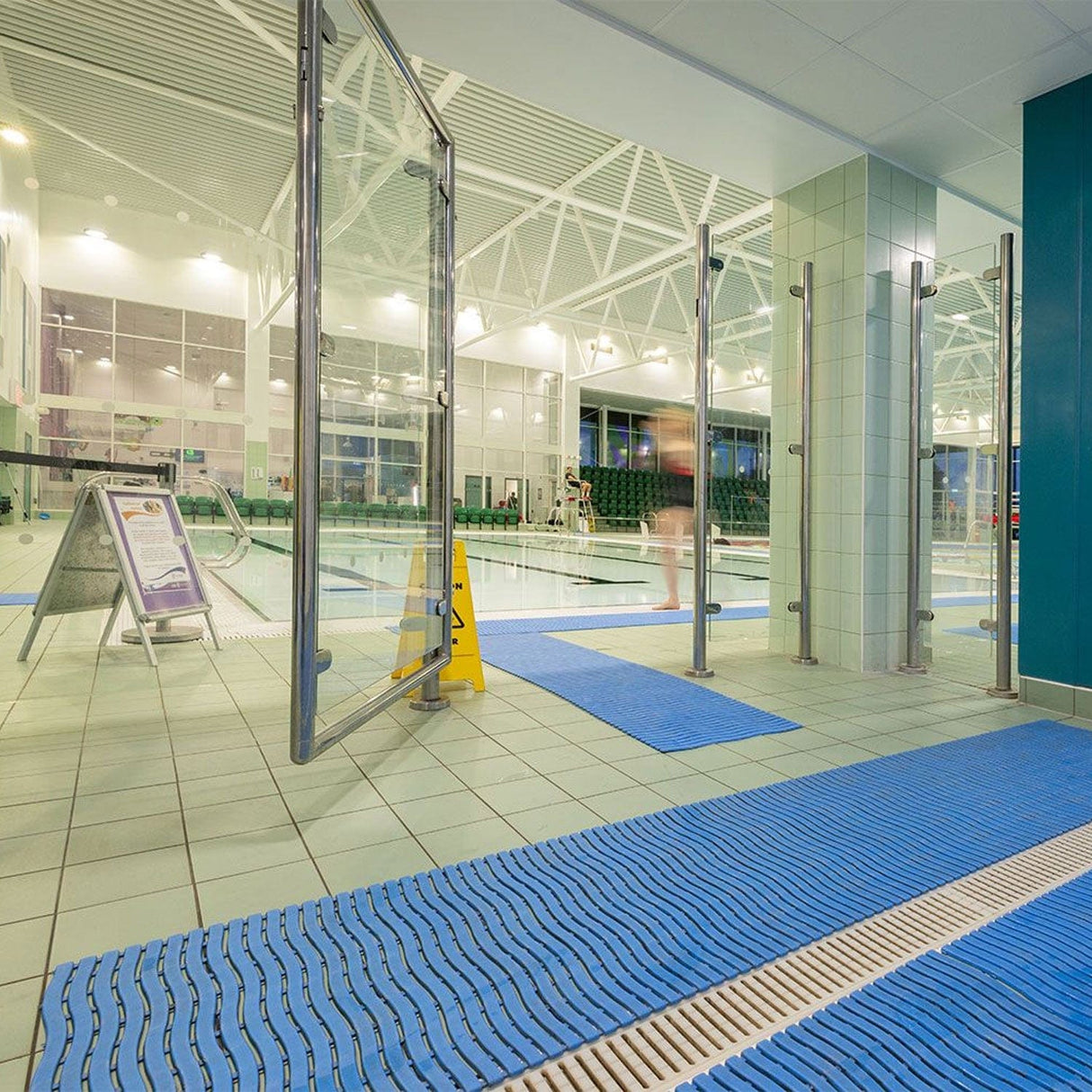 Anti-Slip Duckboard Gym & Pool Matting