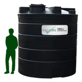 Non-Potable Cylindrical Storage Water Tank