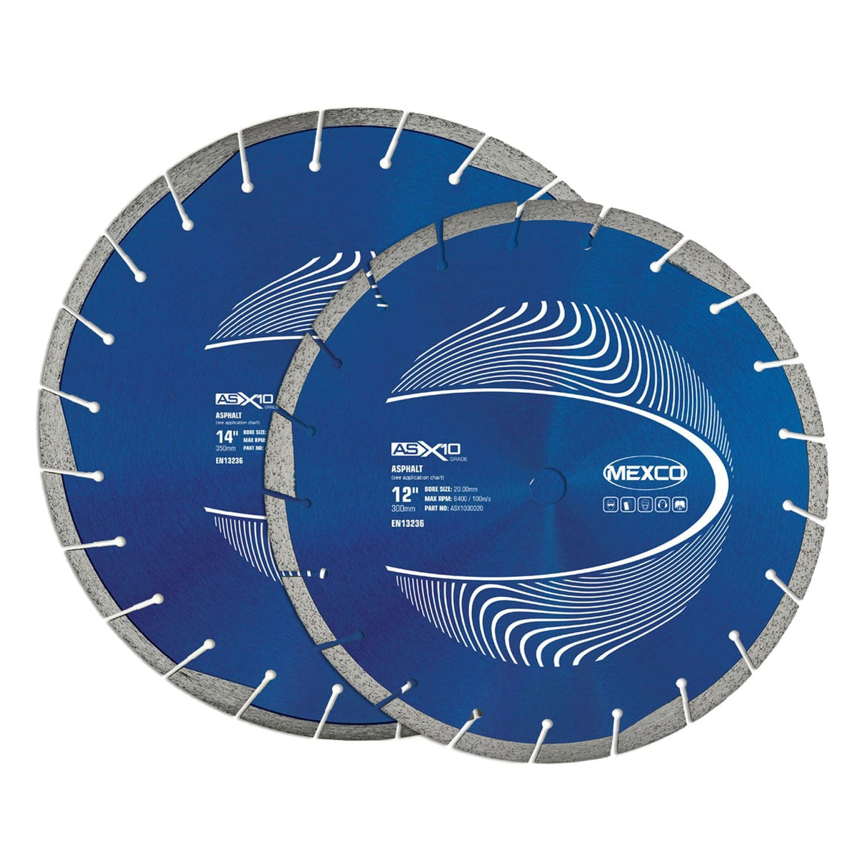 Mexco ASX10 Asphalt Diamond Blade