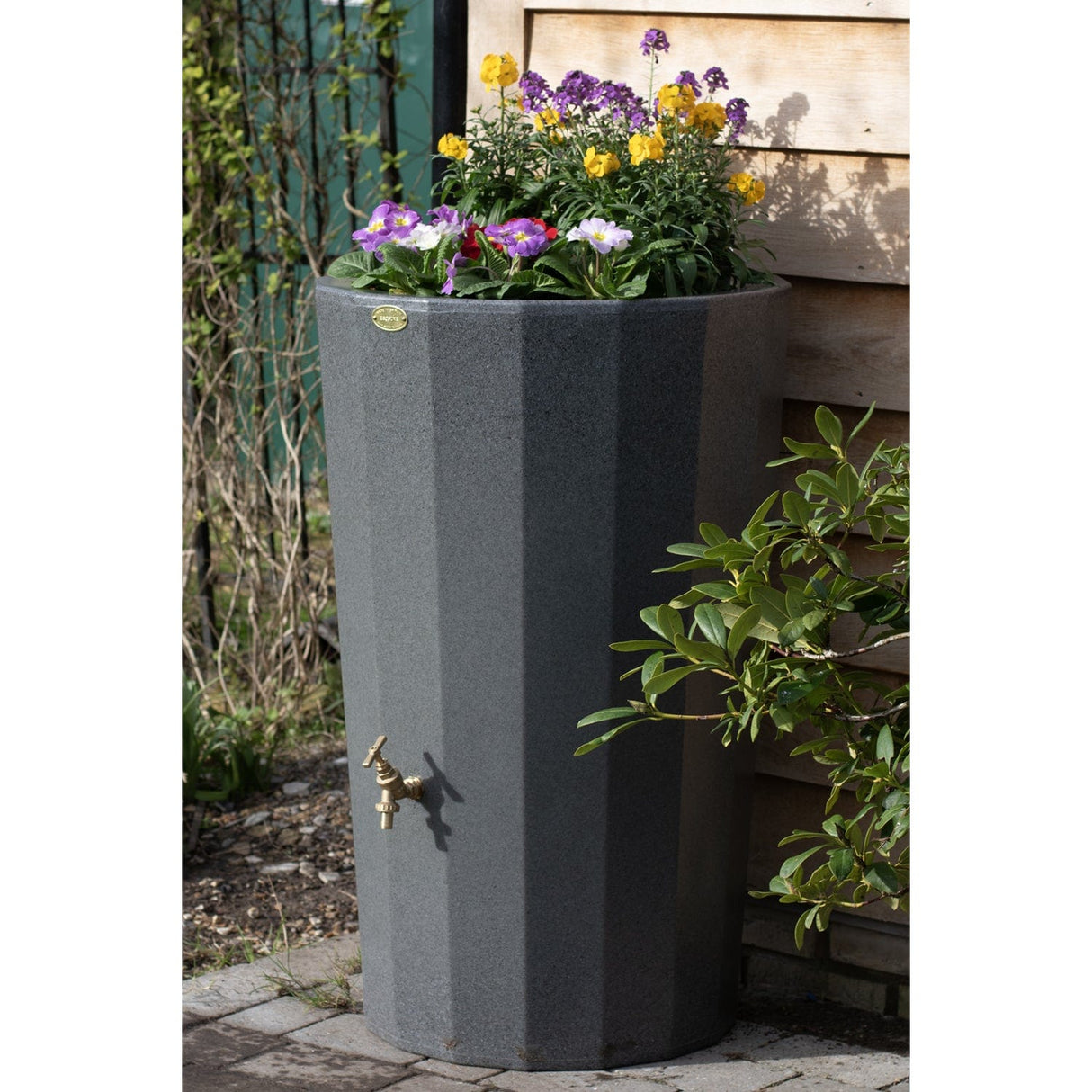 midi-metropolitan-23-litre-combined-water-butt-planter-multiple-outlets-baffled-storage-portable-rainwater-car-wash-valeting-window-cleaning-tank-mobile-drinking-temporary-emergency-large-transportable-construction-sites-outdoor-events-heavy-duty-capacity