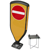 Retroreflective Reboundable Self-Righting Bollard