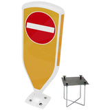 Retroreflective Reboundable Self-Righting Bollard