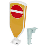 Retroreflective Reboundable Self-Righting Bollard