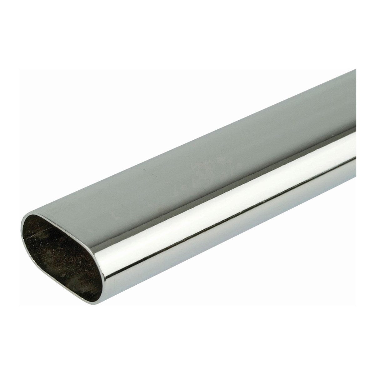 Oval Chrome Tube