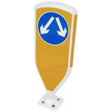 Retroreflective Reboundable Self-Righting Bollard