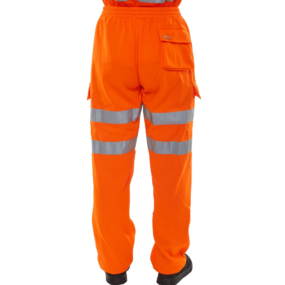 Orange Fleece Jogging Bottoms