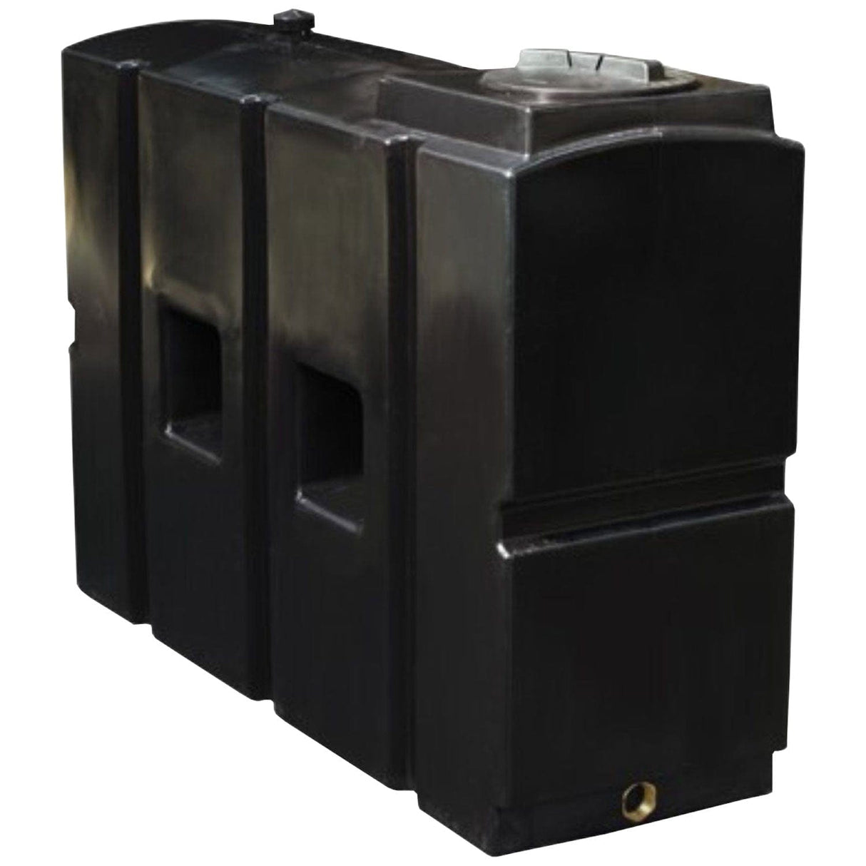 Black Baffled Water Storage Tank