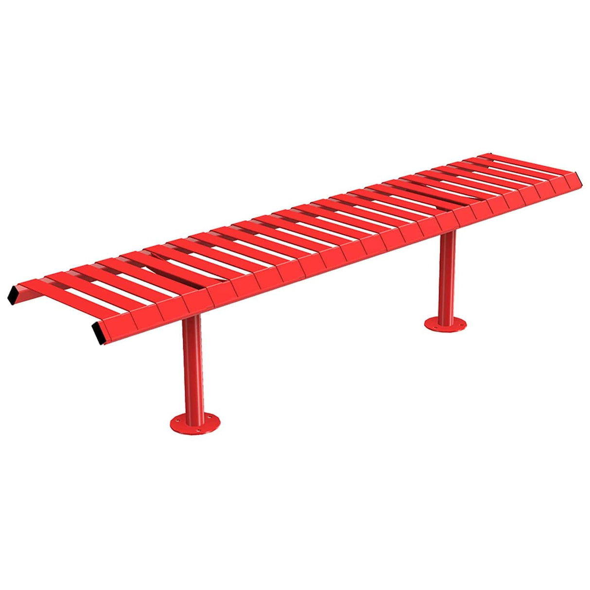 rockingham-picnic-table-bench-backless-seat-300-autopa-steel-metal-garden-outdoor-seating-commercial-industrial-park-durable-powder-coated-heavy-duty-weather-resistant-bolt-down-fixed