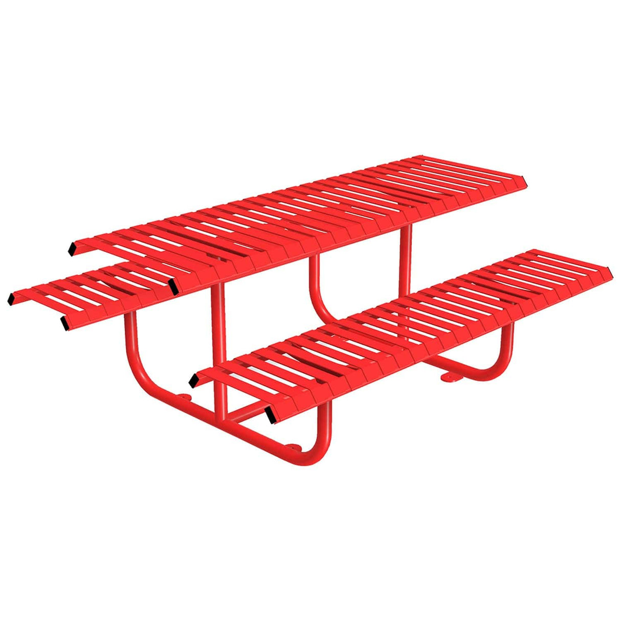 rockingham-picnic-table-bench-seat-autopa-steel-metal-garden-outdoor-seating-commercial-industrial-park-durable-powder-coated-heavy-duty-weather-resistant-bolt-down-fixed
