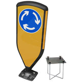 Retroreflective Reboundable Self-Righting Bollard