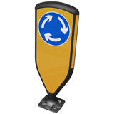 Retroreflective Reboundable Self-Righting Bollard