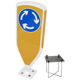 Retroreflective Reboundable Self-Righting Bollard